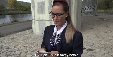 Czech Street 106 porn video with hot fucking with a glasses wearing gal