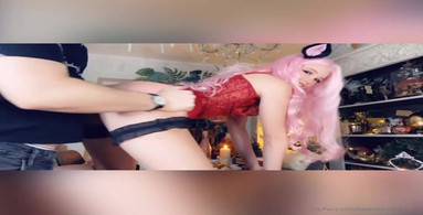 Belle Delphine Hardcore Prototypical Twitch thot gets hers in a free porn vid