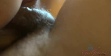 Insatiable lady with a wet pussy wants a real deal creampie