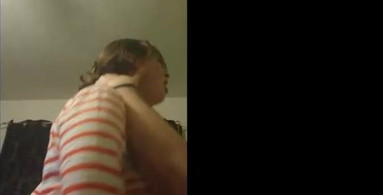 PAWG shaking orgasm video with a chubby amateur wife that cums