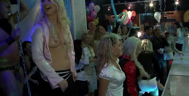 Insane orgy video with mad European sluts that go wild