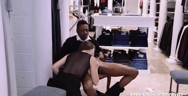 Anal interracial punishment for a submissive white girl