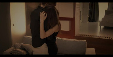 Romantic couple starts with oral sex as foreplay