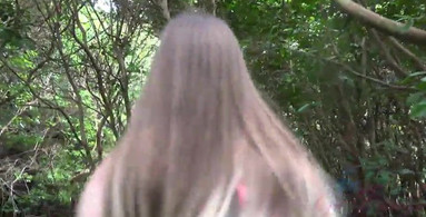 Niki Snow goes in the woods with her best friend