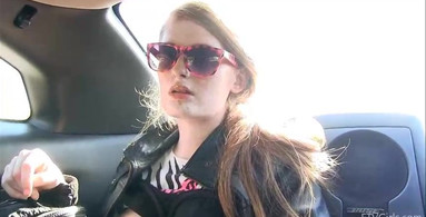 Faye Reagan is driving in a car with Alice and they are chatting