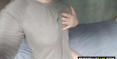 touching my boobs