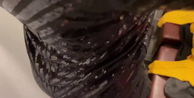 Extreme sex in the fitting room. The seller almost fell asleep.