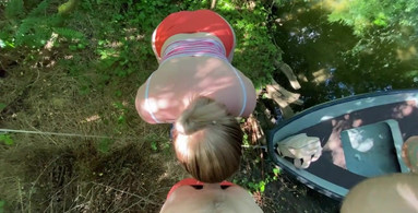 Real Outdoor Sex on the Deserted Island after Swimming