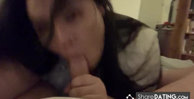Recording Myself Sucking Him Off!