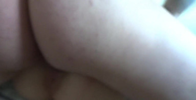 Destroying best friends girls pussy close up with cum on her pussy