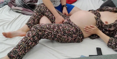 Plese, cum in my pregnant pussy!!!