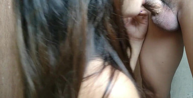 Asian Amateur Babe in Blowjob Creampie Video